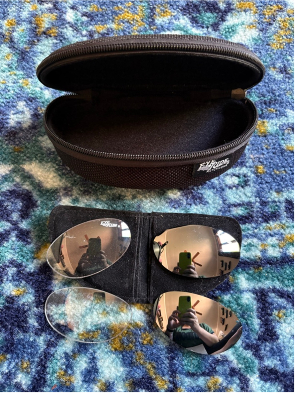 Eye Ride Motorwear Interchangeable Lenses & Case
